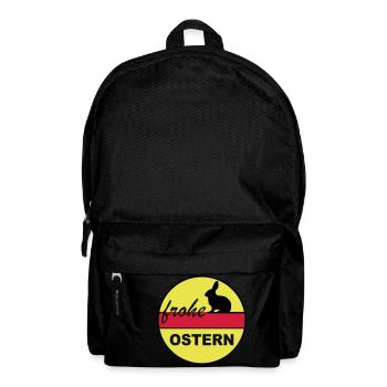 Frohe Ostern 3c - Rucksack - Schwarz - Vorne