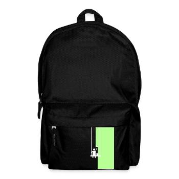 Der Maler - Rucksack - Schwarz - Vorne