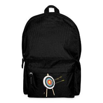 tir à l'arc flèche d'arc sports24 cible arbalète - Sac à dos - noir - Devant