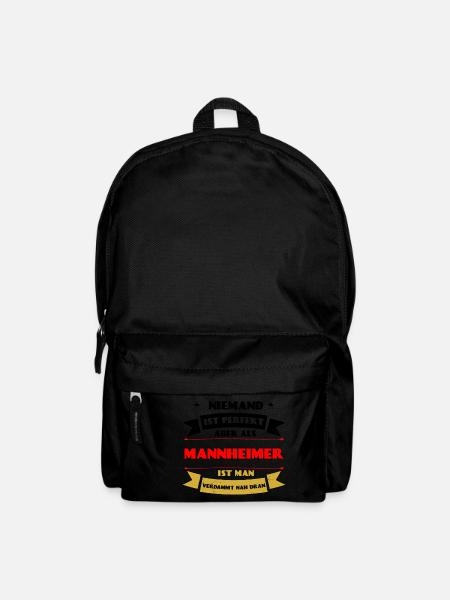 Perfekter Mannheimer - Mannheim Deutschland Pfalz - Rucksack - Schwarz