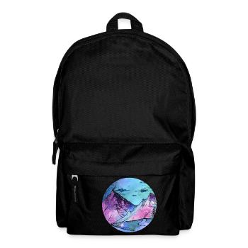 Magische Berge - Rucksack - Schwarz - Vorne