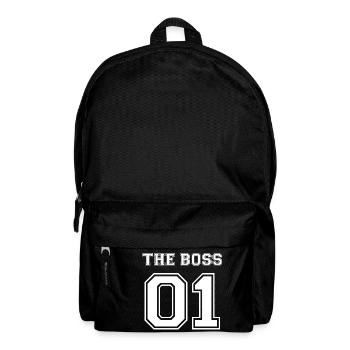 The Boss Partner Partnershirt Liebe Geschenk Love - Rucksack - Schwarz - Vorne