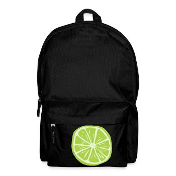 citron lime citron veggie Veggie agrumes - Sac à dos - noir - Devant