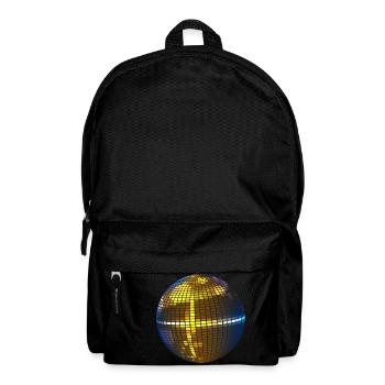 Disco ball - Sac à dos - noir - Devant