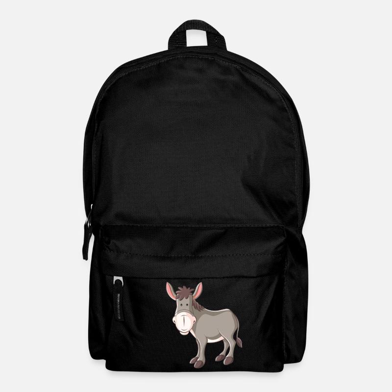 Esel - Rucksack - Schwarz