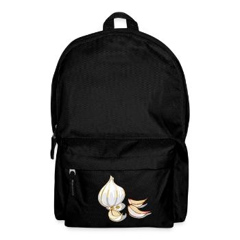 Knoblauch Garlic - Rucksack - Schwarz - Vorne