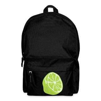Limerette santé alimentation savoureux cadeau - Sac à dos - noir - Devant