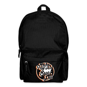 sentiments positifs pulvérisent T-shirt - Sac à dos - noir - Devant