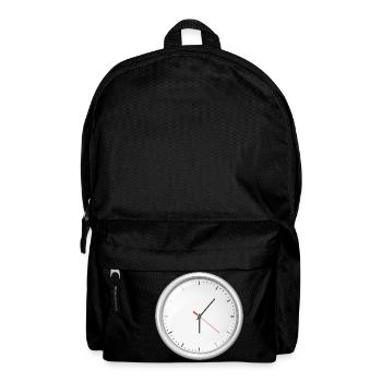 clock time clock time hourglass hourglass88 - Backpack - black - Front