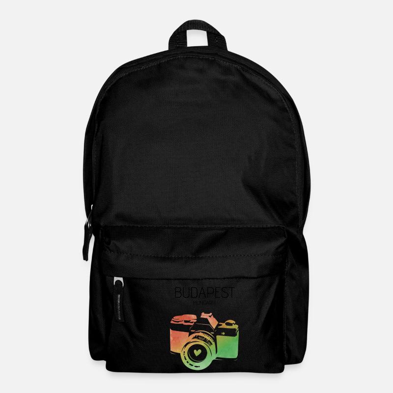 Kamera Budapest - Rucksack - Schwarz