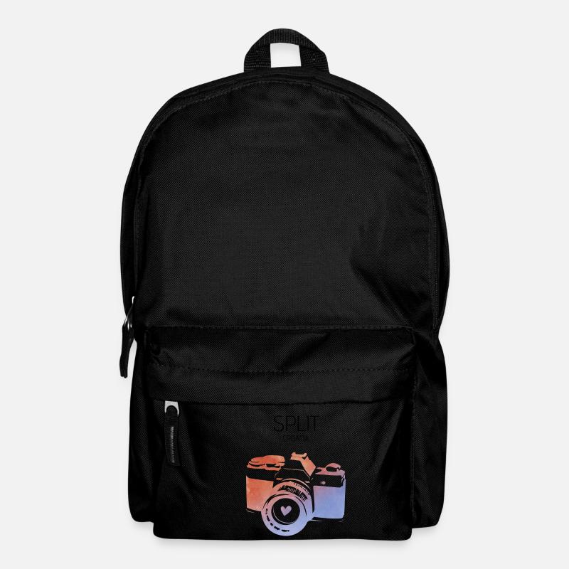 Split, Kroatien - Rucksack - Schwarz