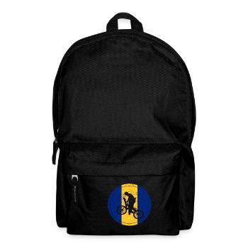 Fahrrad bmx love biking Barbados - Rucksack - Schwarz - Vorne