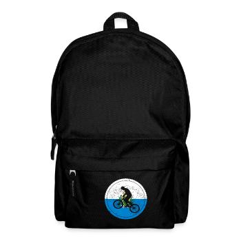 Fahrrad bmx love biking San Marino - Rucksack - Schwarz - Vorne