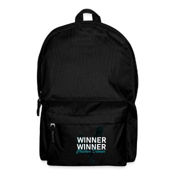Winner Winner Chicken Dinner - Rucksack - Schwarz - Vorne