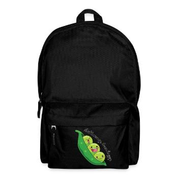 happy edamame beans - Rucksack - Schwarz - Vorne