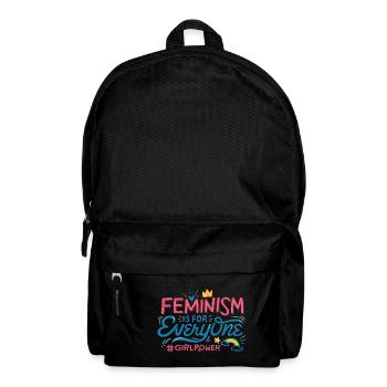 FEMINISM IS FOR EVERYONE - Backpack - black - Front