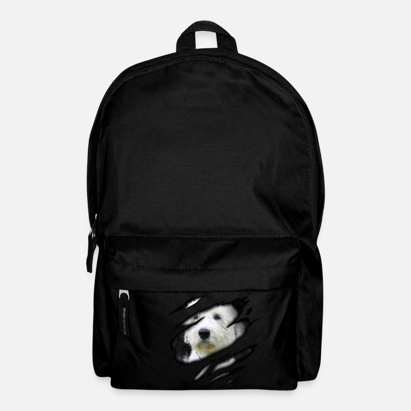 Bobtail in mir - Rucksack - Schwarz