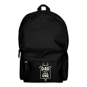 Dad of the Wild One Funny Baby Gift - Rucksack - Schwarz - Vorne
