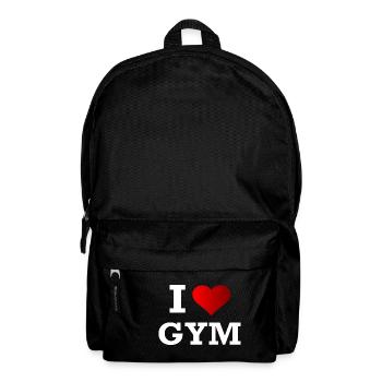 J'AIME GYM - Sac à dos - noir - Devant