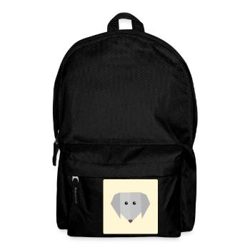 idée cadeau chien Doodle - Sac à dos - noir - Devant