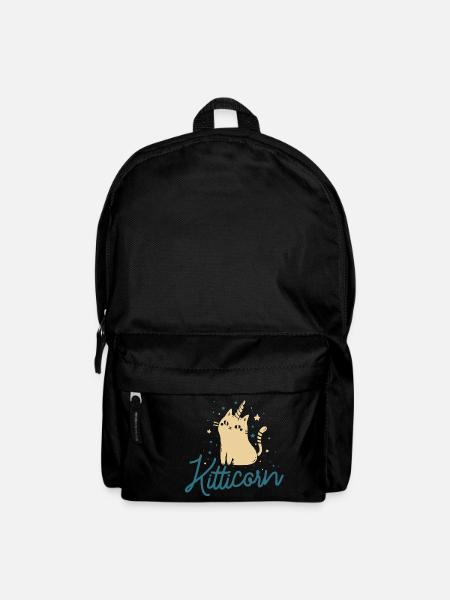 Kitticorn - Katze - Horn - Kätzchen - Einhorn - Rucksack - Schwarz