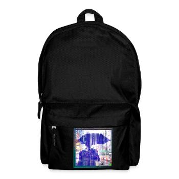 optische Täuschungen - Rucksack - Schwarz - Vorne