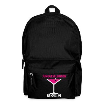 Junggesellinnenabschied - Junggesellin Abschied - Rucksack - Schwarz - Vorne