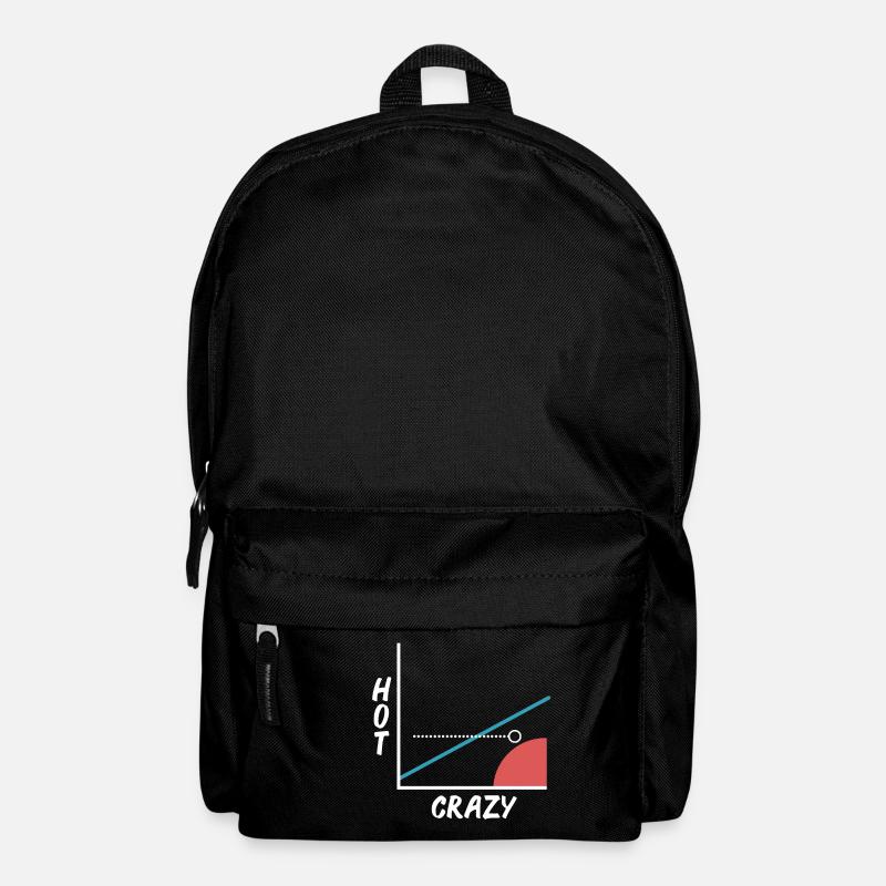 Crazy Hot Skala - Grafik - Graph - Barny - Rucksack - Schwarz