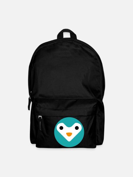 Minimalist sweet owl - Backpack - black