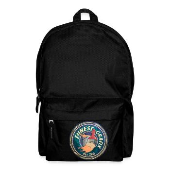 Fiinest Grafix - Retro Brush - Rucksack - Schwarz - Vorne