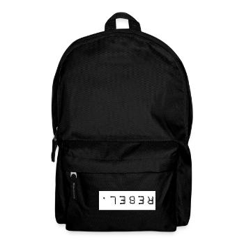 Statement shirt, rebel! - Backpack - black - Front