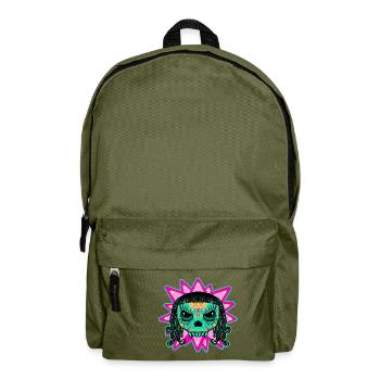 Vampir - Rucksack - Olivgrün - Vorne