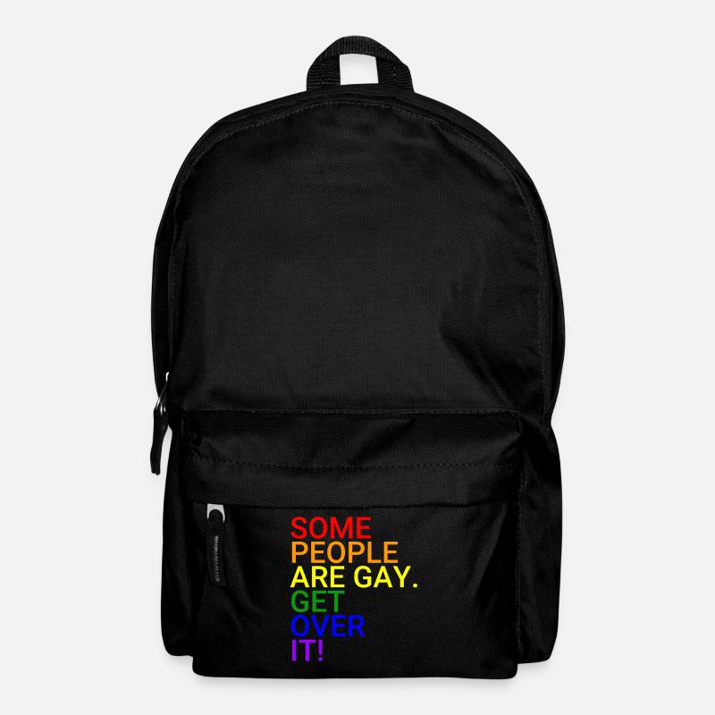 Manche Menschen sind Homosexuell - Rucksack - Schwarz