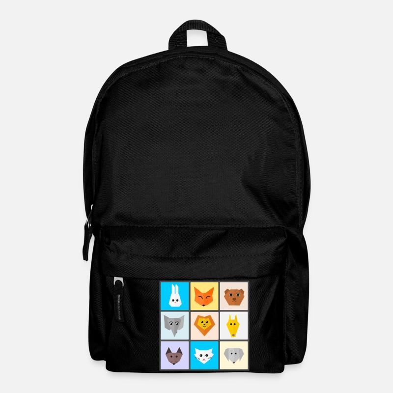 animaux - Sac à dos - noir