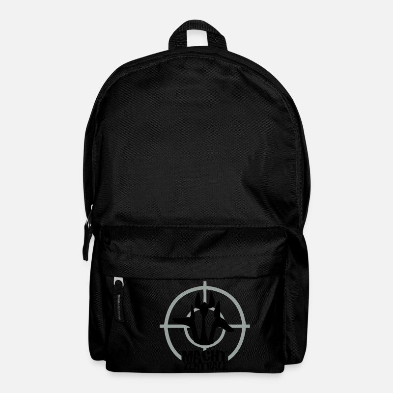 Macht Zentrale - Rucksack - Schwarz