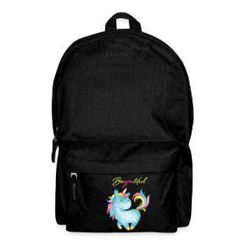 Unicorn Beyoutiful - Rucksack - Schwarz - Vorne