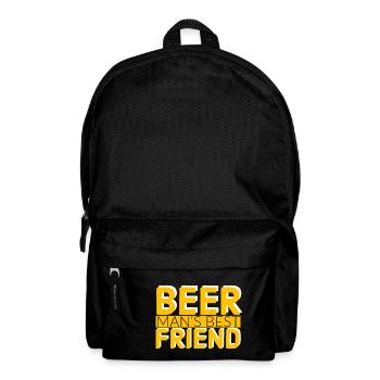 Le meilleur ami de l'homme - Sac à dos - noir - Devant