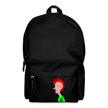 Punk cool, punk - Sac à dos - noir - Devant
