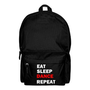 Eat Sleep Dance Répéter - Sac à dos - noir - Devant