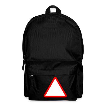 signe de la rue - Sac à dos - noir - Devant