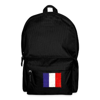 Frankreich - Rucksack - Schwarz - Vorne