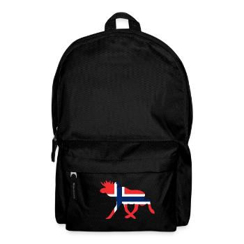 Eligard / Norvège drapeau vacances voyage cadeau - Sac à dos - noir - Devant