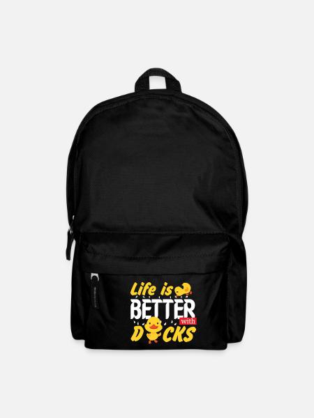 Ente - Rucksack - Schwarz