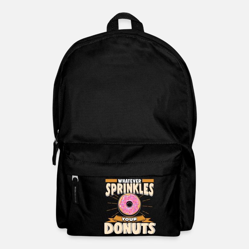 Cool donut shirt - Backpack - black
