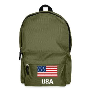 United States - Backpack - olive green - Front
