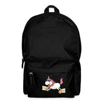 Voler la licorne - Sac à dos - noir - Devant