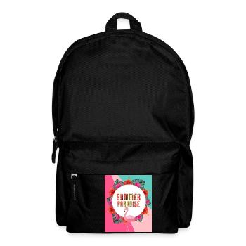 Summer paradise - Backpack - black - Front