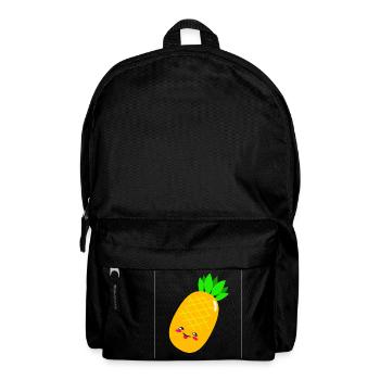Ananas - Rucksack - Schwarz - Vorne