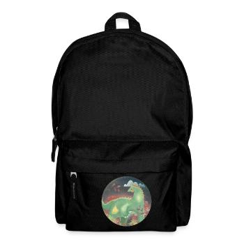 Dinosaur in the Landscape - Backpack - black - Front