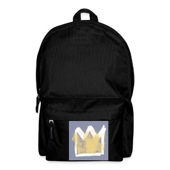 Couronne - Sac à dos - noir - Devant